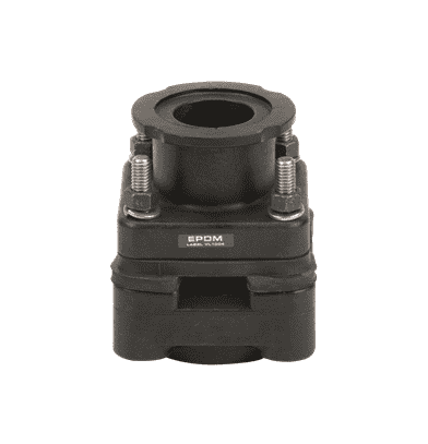 MBF205BD by Banjo | IBC Tank Accessories | 2" Flange Bottom Drain Tank Fitting with 3-1/4" Bolt | Stainless Steel Bolts | Gasket: EPDM