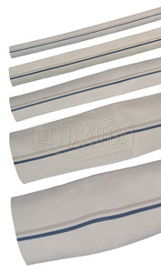 M40-25UC Dixon Synthetic Single Jacket Mill Hose - Uncoupled - 4" Hose Size - 4-3/8" Bowl - 25ft Length