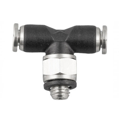 56215-2-M3 by AIGNEP | 55/56 Series | Mini Swivel Branch | 2mm Tube x M3 Male | Tee | Pack of 10