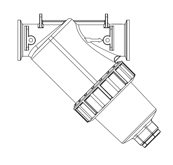 MLS222-80PS by Banjo | Line Strainers | 2" Full Port Manifold Y Strainer with 80 316 Stainless Steel Mesh Perforated Screen | Gasket: EPDM | 150 PSI
