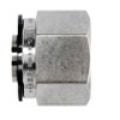NS0304-08-SS by Brennan Inc. | -08 Instrumentation Plug | Stainless Steel