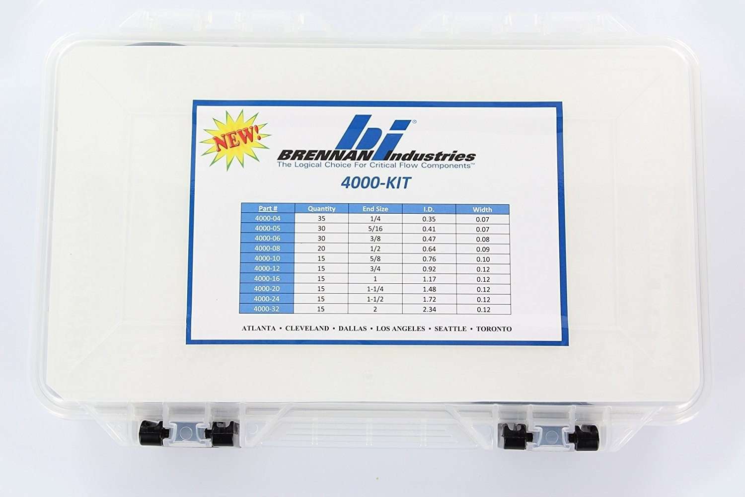 O-Ring Kit - MORB Oring Boss - #4000-Kit by Brennan Industries