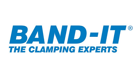 D30288 by Band-It | Mounting Bracket | 5/16"-24 X 1/2" Hex Head Stainless Steel Bolt | Stainless Steel & Fiber Washer | 200/300 Stainless Steel | 50/Box