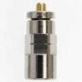 PCDT2405-06-04-B by Brennan Inc. | -06 Tube x -04 Female NPT Connector | Straight | DOT | Nickel Plated Brass