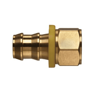 POFFP-1212 by Kuriyama | 3/4" Push-On Fitting | 3/4-14" Female NPTF | 3/4" Hose Size | Brass