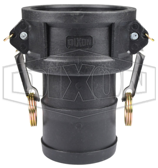 PPC300 by Dixon Valve | Cam & Groove Coupler | Type C | 3" Coupler x 3" Hose Shank | Polypropylene