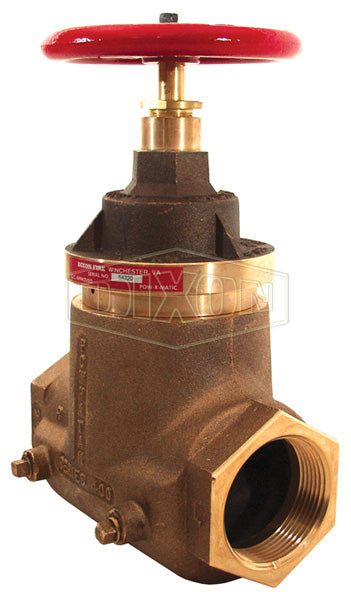 NAPRVFT250-75 Dixon Cast Brass Factory Set Pressure Reducing (Regulating) Globe Valve - 2-1/2" Female NPT Inlet x 2-1/2" Female NPT Outlet - Calculated Setting: 75
