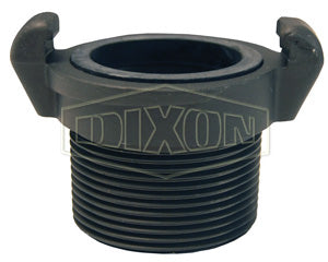 QTM100T-F Dixon Forged Aluminum Male 1/4 Turn Forestry Adapter - 1" Male NPT