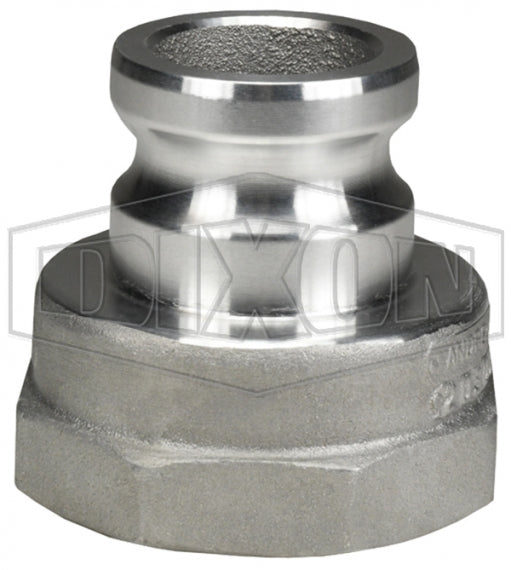 3040-A-AL by Dixon Valve | Cam & Groove Reducer (Jump Size) Adapter | Type A | 3" Adapter x 4" Female NPT | Aluminum
