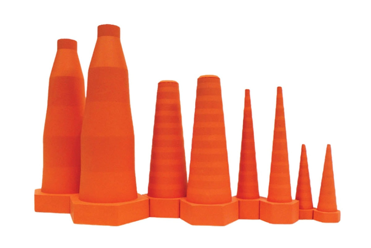 ROPLUG-4 Rhino™ by SRM Industries | Rhino Safety Drip Proof Plugs™ | Fitting size -24 through -32 | Orange | Nitrile/NBR | Single Plug
