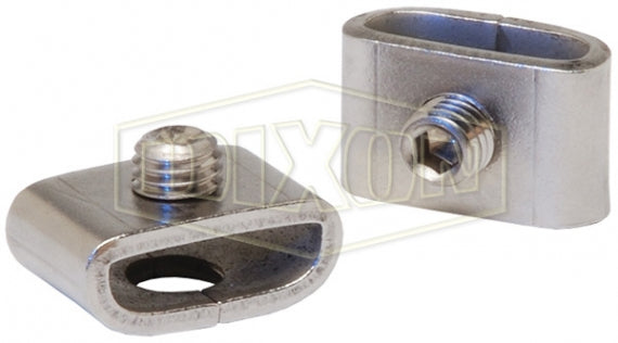 SSB500 by Dixon Valve | Set Screw Buckle | for 1/2" Band Width | 201 Stainless Steel | Box of 25