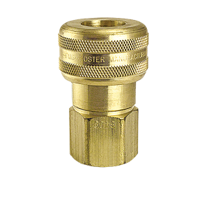 B-4BF6-B Breco by Foster | 1-Way Automatic Sockets | B Series | 1/2" Socket x 3/4" Female NPT Thread | Straight | Brass