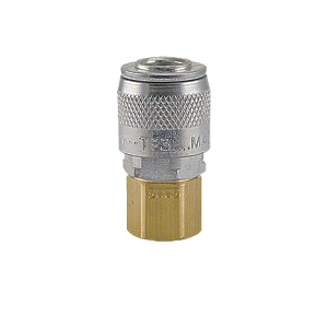 B-3JF2-S Breco by Foster | Quick Disconnect | J Series | 3/8" Automatic Socket | 1/4" Female NPT Thread | Straight | Steel