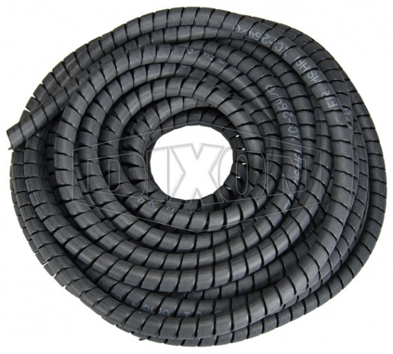 FRSGX40 by Dixon Valve | Spiral Hose and Cable Protection | Flame Retardant | 1.50" Nominal ID | 66ft Coil Length