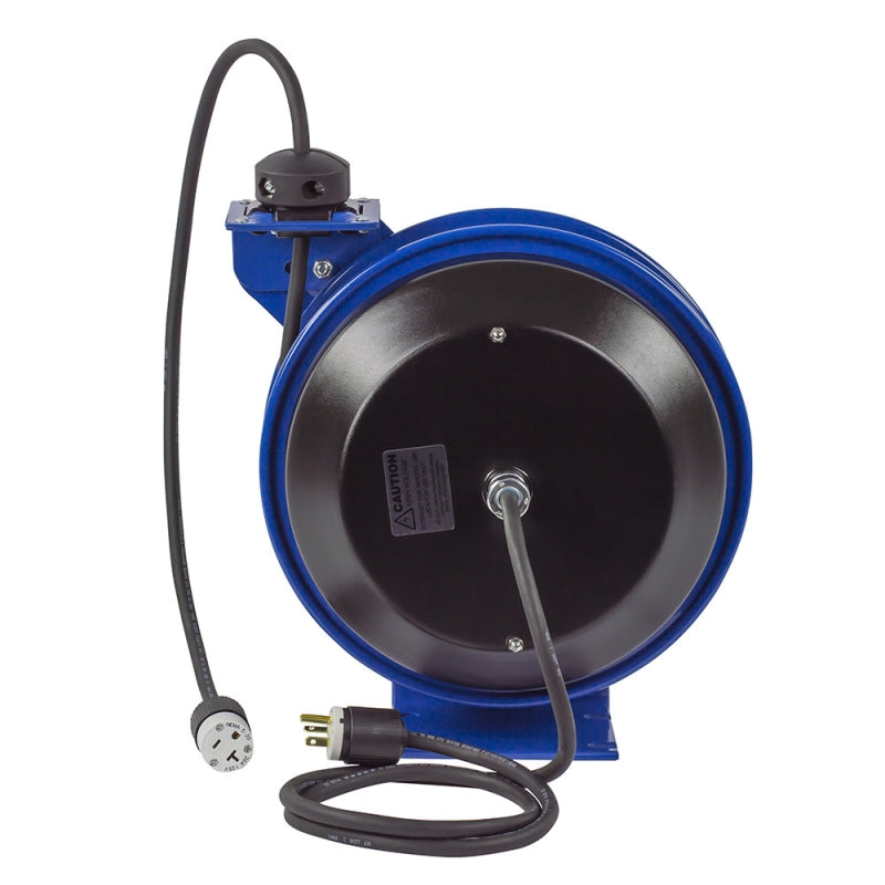 PC17-3510-X by Coxreels | PC Series | Spring Driven Power Cord Reel | 10/3 SO Cord, 30A, 115V | Steel | 50ft Cord Included