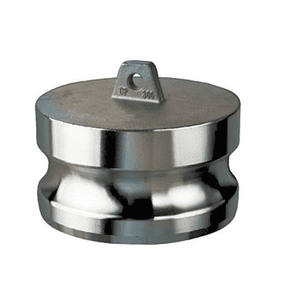 SS-DP500 by Kuriyama | Quick-Acting Coupling | Part DP | 5" Dust Plug | 316 Stainless Steel
