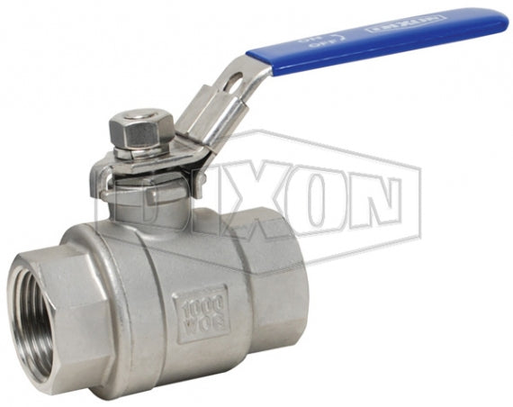 SSLBV50 by Dixon Valve | Ball Valve with Locking Handle | Full Port | 1/2" Female NPT x 1/2" Female NPT | 316 Stainless Steel