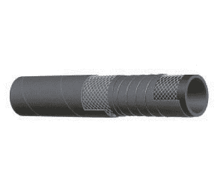 T614AA400X100 Alfagomma by Kuriyama | Hot Tar & Asphalt S & D Hose | Black | 4" ID | 4.80" OD | 150 PSI | 100ft Length