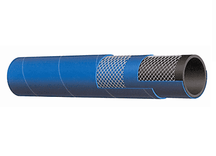 T758AE125X100 Alfagomma by Kuriyama | Plaster, Grout & Concrete Hose | Blue | 1-1/4" ID | 1.93" OD | 800 PSI | 100ft Length