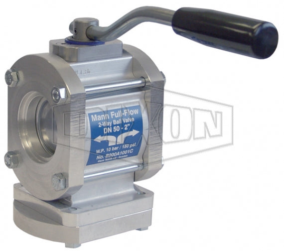 2WAYBV300SW by Dixon Valve MannTek | Full Flow Ball Valve | Two-Way | 3" Socket Weld End x 3" Socket Weld End | Aluminum