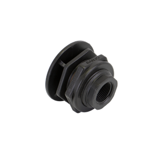 TF100AV by Banjo | IBC Tank Accessories | 1" Anti Vortex Tank Flanges | Hole Size: 2-1/4" | Polypropylene