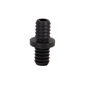 HM050 by Banjo | Pipe Fitting for Hose Menders | 1/2" Hose Barb x 1/2" Hose Barb | 300 PSI | Polypropylene | Pack of 10