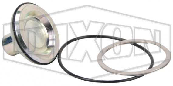 W10-RKIT-V2 by Dixon Valve | Hydraulic Quick Disconnect Coupling | W-Series | Wingstyle Interchange Plug Repair Kit | For 1-1/4" Body Size | Nitrile Seal