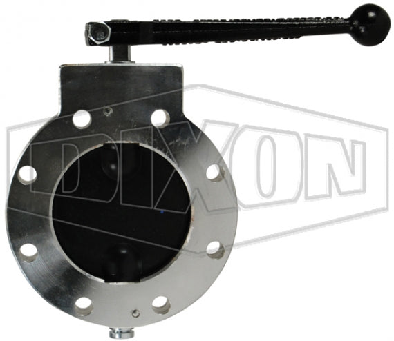 WD601ALV by Dixon Valve | Betts Wet-R-Dri™ | Manual Butterfly Valve | 6" TTMA Flange | FKM-B Disc | Aluminum
