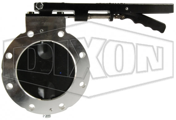 WD806ALV by Dixon Valve | Betts Wet-R-Dri™ | Metering Butterfly Valve | 8" TTMA Flange | FKM-B Disc | Aluminum