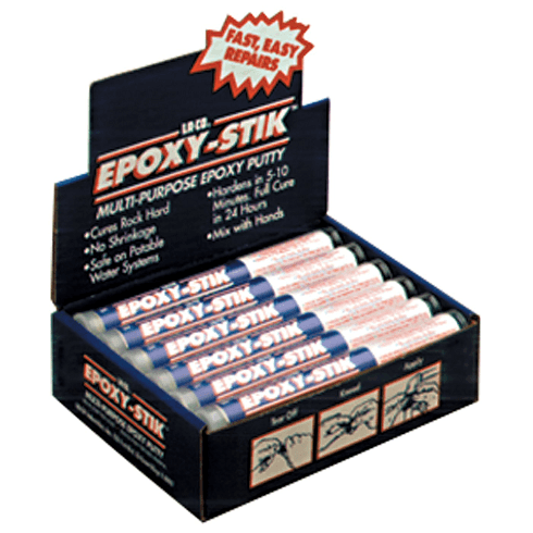 019571 La-Co EPOXY-STIK - Display box - (Case of 24) - Beltsmart