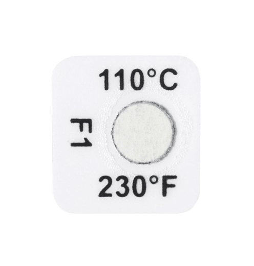 026272 Tempil Tempilabel Series 21 Temperature Indicating Label: 500 deg. F - (Pack of 210) - Beltsmart