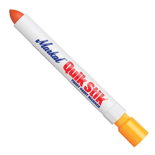 061043 Markal Quik Stik - Fluorescent Orange - (Case of 72) - Beltsmart