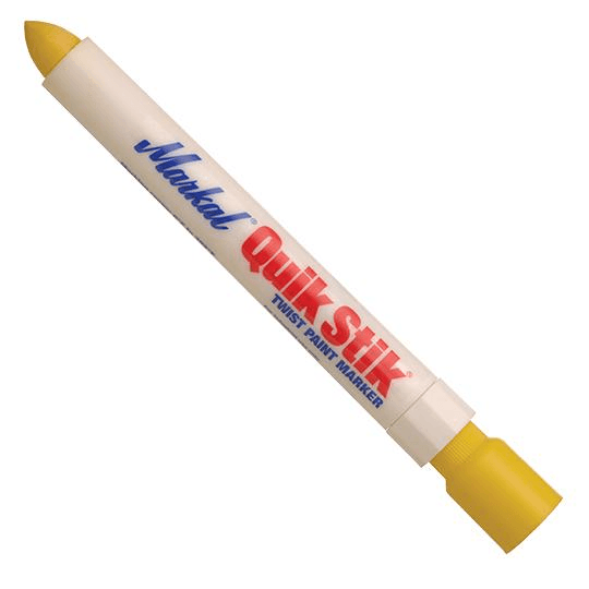 061068 Markal Quik Stik - Yellow - (Carded) (Case of 24) - Beltsmart