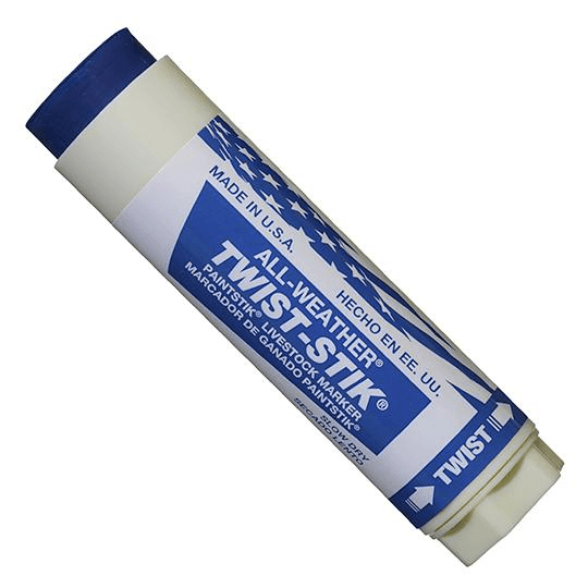 061065 All-Weather Twist-Stik Livestock Marker - Blue - (Case of 72) - Beltsmart