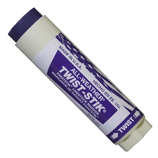 061087 All-Weather Twist-Stik Livestock Marker - Purple - (Case of 72) - Beltsmart