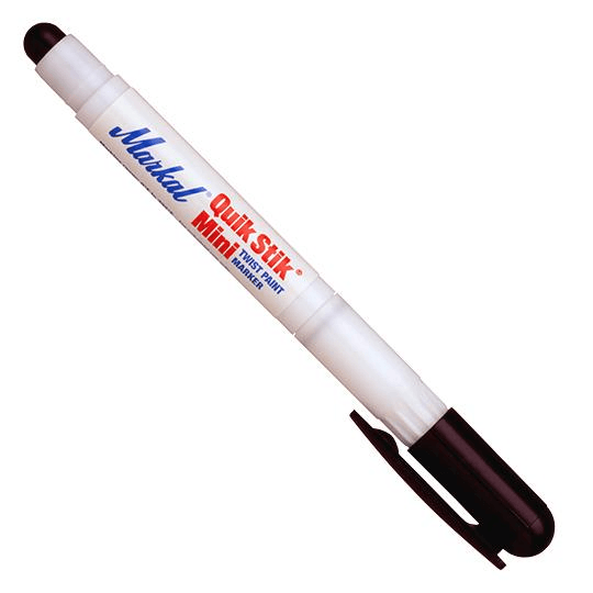 061129 Markal Quik Stik Mini - Black - (Case of 48) - Beltsmart