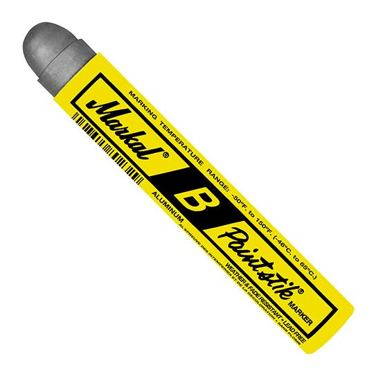 080232 Markal B Paintstik - Standard Size 11/16" x 4-3/4" - Aluminium - (Case of 144) - Beltsmart