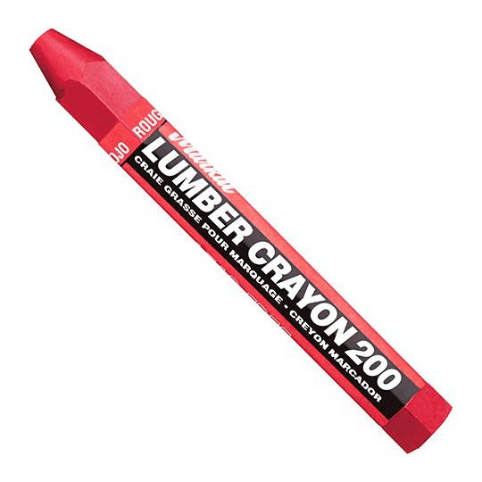 080352 Markal Lumber Crayon 200 - Red - (Case of 144) - Beltsmart