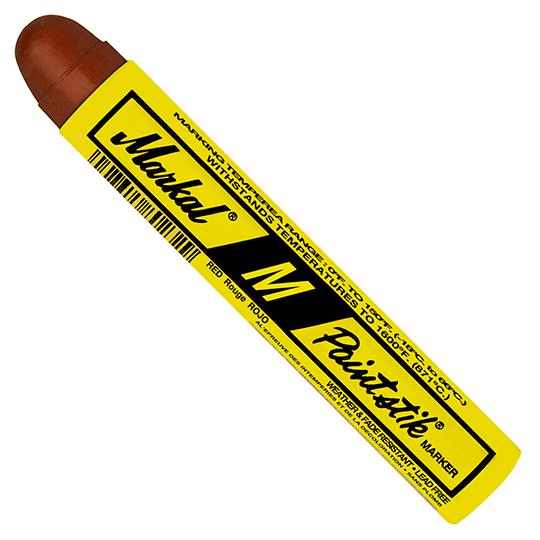 081922 Markal M Paintstik - Red - (Case of 144) - Beltsmart