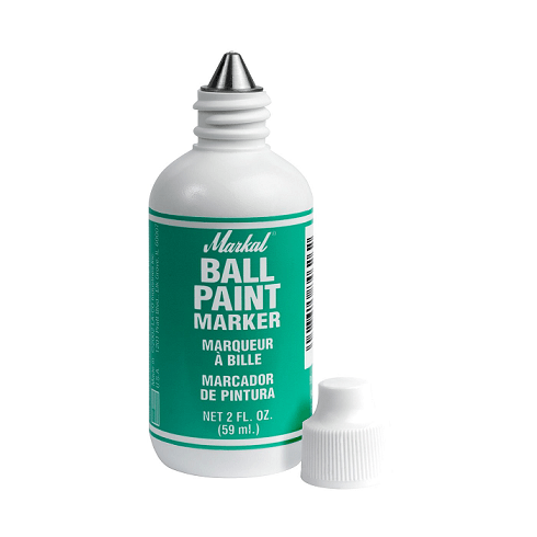 084626 Markal Ball Paint Marker - 1/8" (3 mm) Mark Size - Green (Case of 48) - Beltsmart