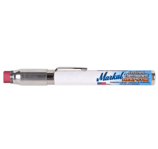 089225 Markal Certified Thermomelt Heat Stik Temparature Indicator: 107 deg. C / 225 deg. F - (Case of 12) - Beltsmart