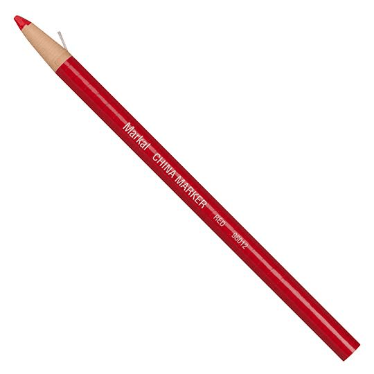 096012 Markal China Marker - Red - (Case of 72) - Beltsmart