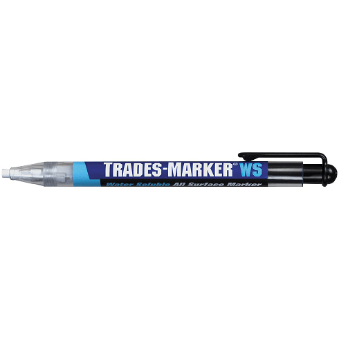 096170 Markal Trades-Marker WS - White - (Case of 48) - Beltsmart