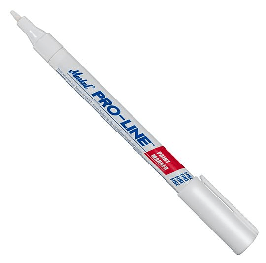 096871 Markal PRO-LINE Fine - 1/16" (1.5 mm) Mark Size - White (Case of 48) - Beltsmart