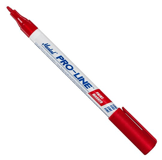 096874 Markal PRO-LINE Fine - 1/16" (1.5 mm) Mark Size - Red (Case of 48) - Beltsmart