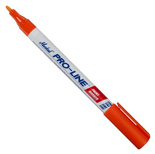 096877 Markal PRO-LINE Fine - 1/16" (1.5 mm) Mark Size - Orange (Case of 48) - Beltsmart