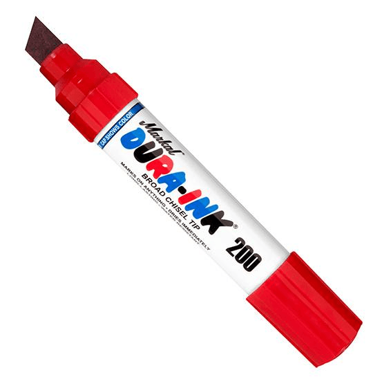 096916 Markal DURA-INK 200 - 3/8" (9.5 mm), 5/8" (16mm) Mark Size - Red - (Case of 24) - Beltsmart