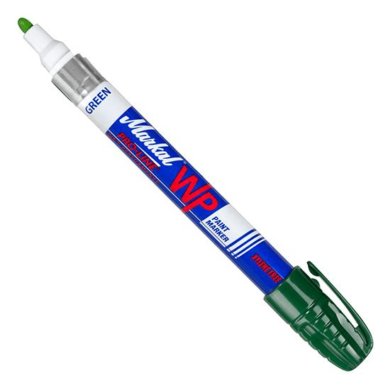 096935 Markal PRO-LINE WP - 1/8" (3 mm) Mark Size - Green (Case of 48) - Beltsmart