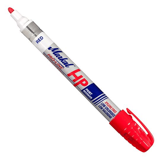 096962 Markal PRO-LINE HP - 1/8" (3 mm) Mark Size - Red (Case of 48) - Beltsmart