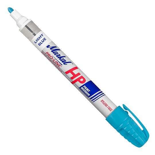 096971 Markal PRO-LINE HP - 1/8" (3 mm) Mark Size - Light Blue (Case of 48) - Beltsmart
